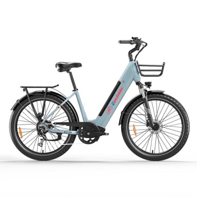 ELETRONBIKE OC26 Električni bicikl 26", 48 V / 13 Ah, domet do 130 km, plavi